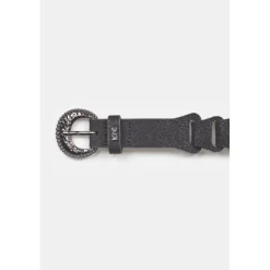 Ceinture TADLA noir en cuir Leah