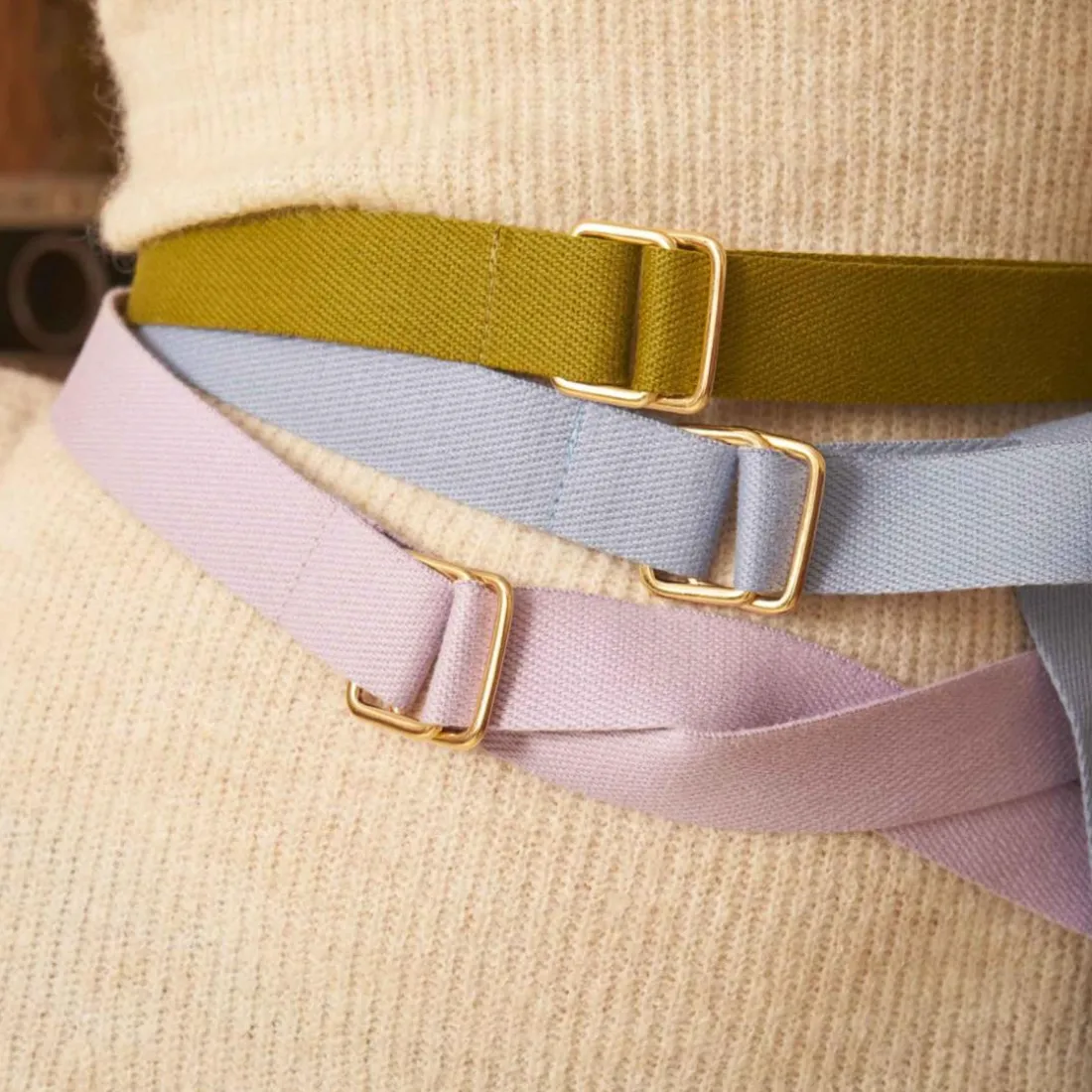 Ceinture Ursule Lilas 3 x 110