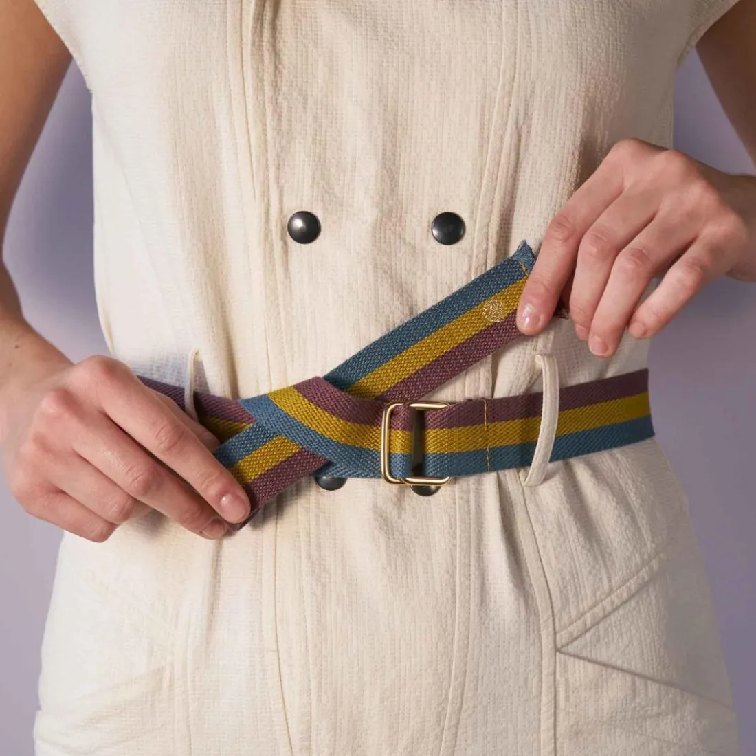 Ceinture Ursule Multicolore 3 x 110