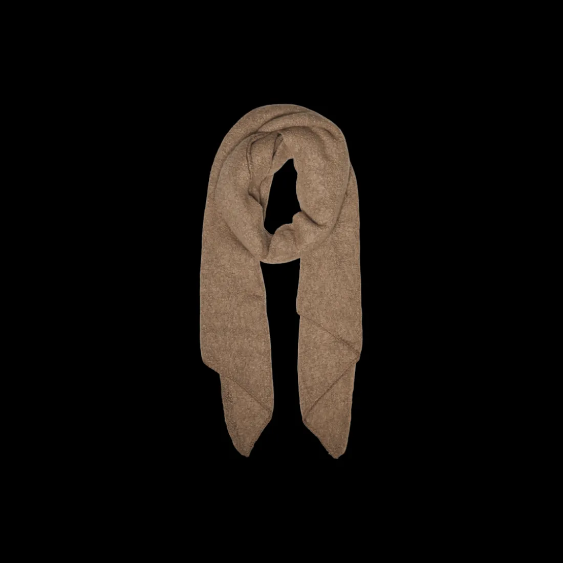 Écharpe oversize marron Alice
