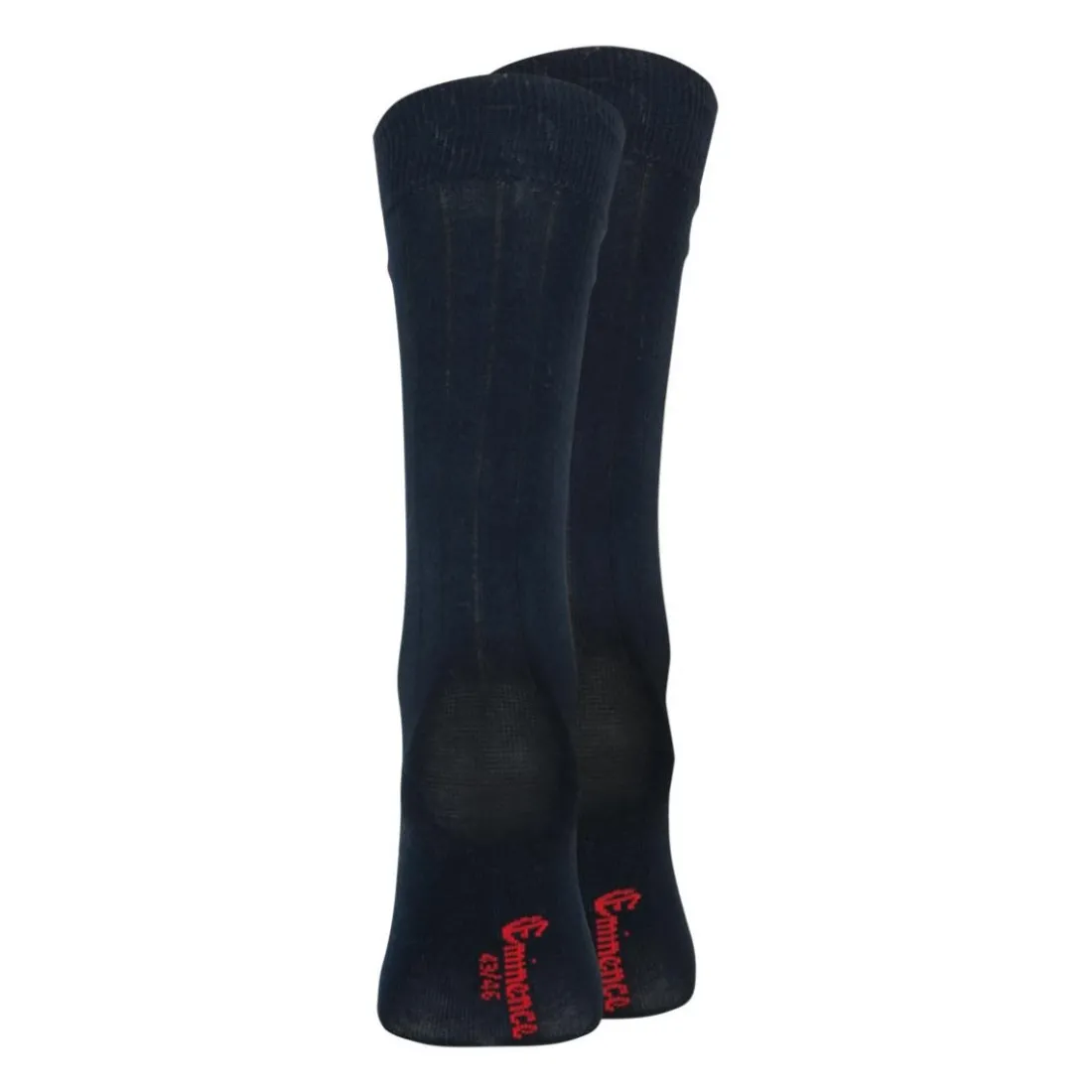 Chaussettes mi-hautes homme Fil d'Ecosse Fait en France Eminence bleu