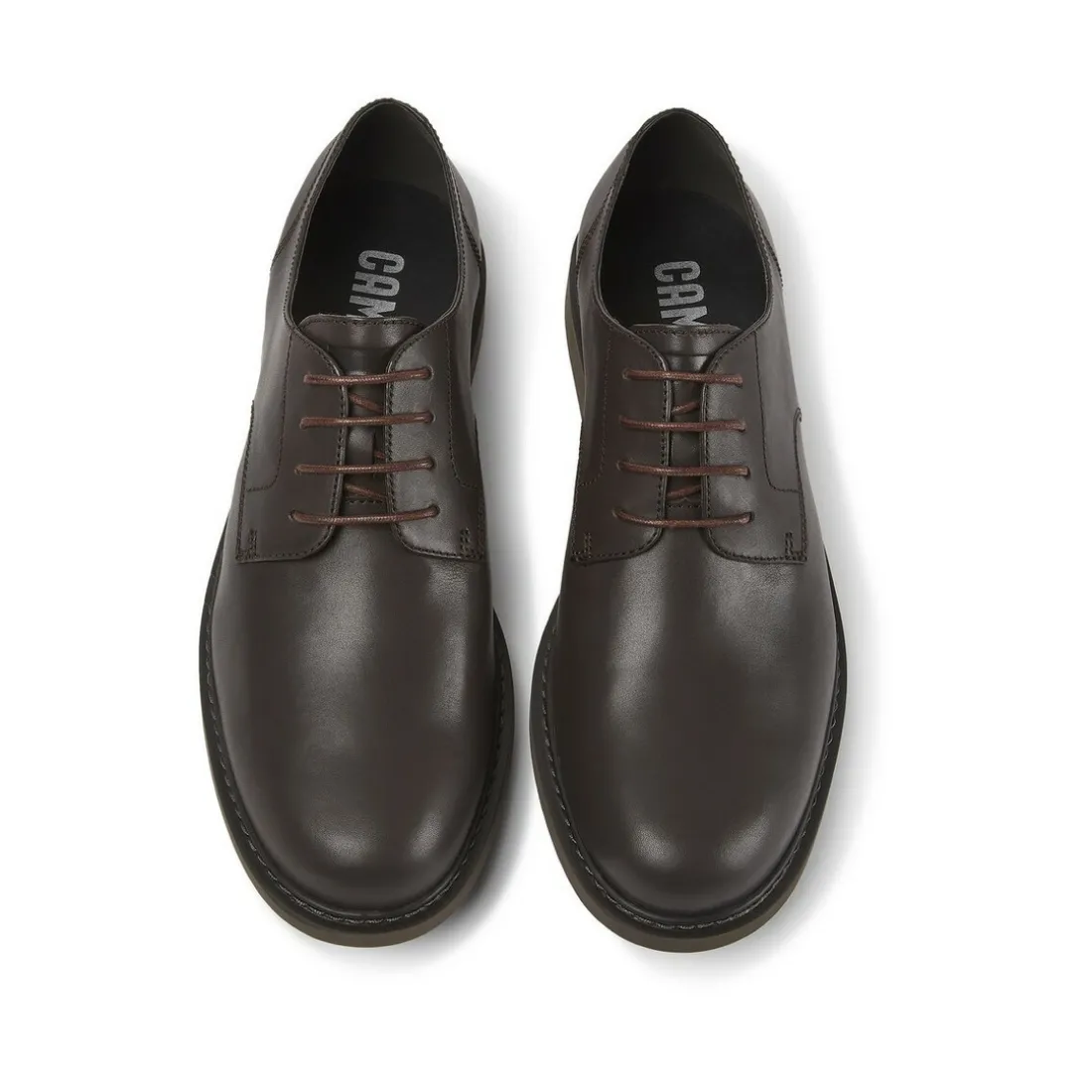 Chaussures de cérémonie Mil marron en cuir