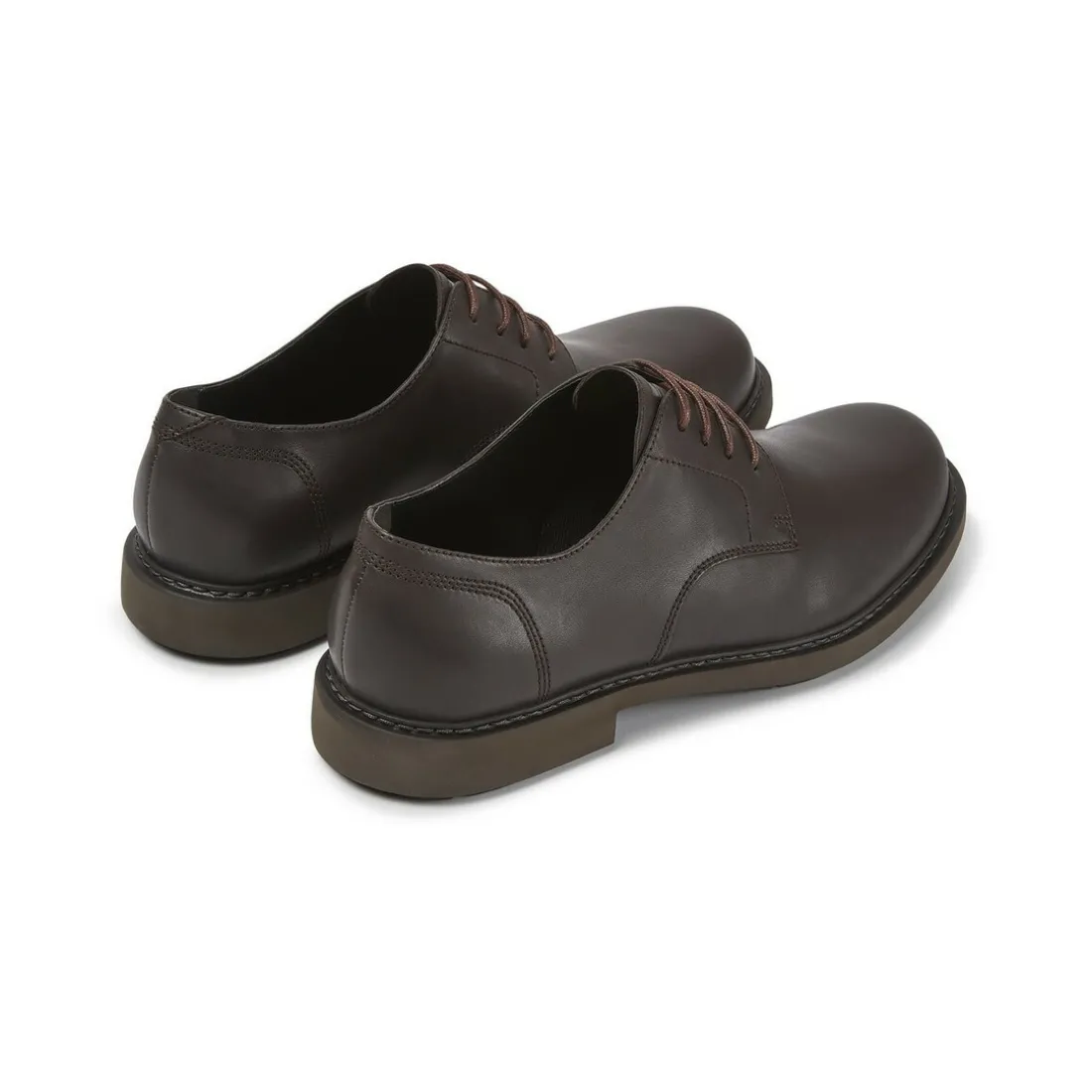 Chaussures de cérémonie Mil marron en cuir