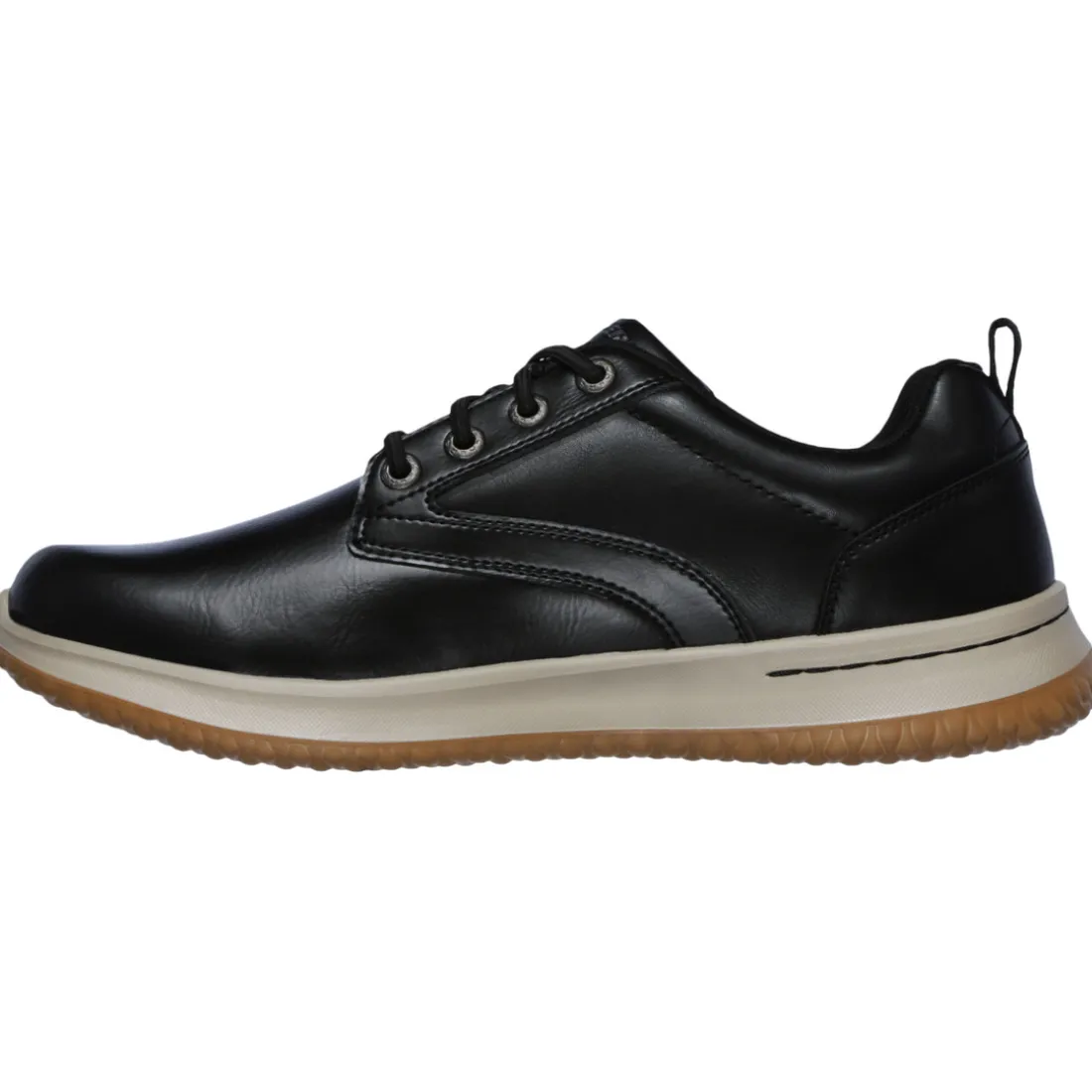 Chaussures OXFORD DELSON - ANTIGO noir en cuir