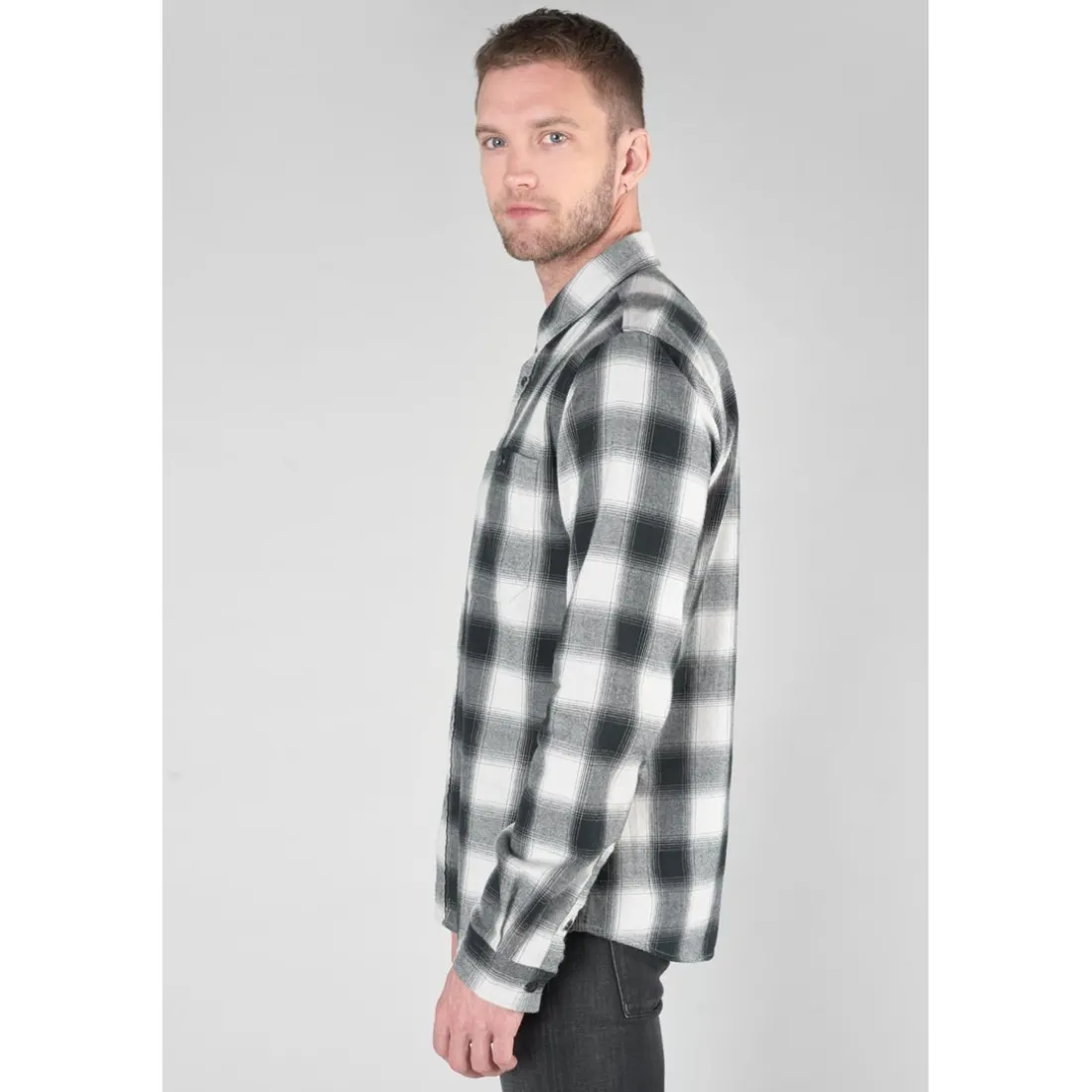 Chemise - Noire en coton