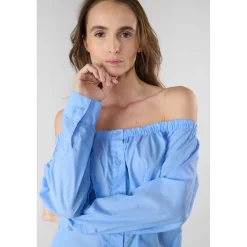 Chemise AMAPOLA gris en coton
