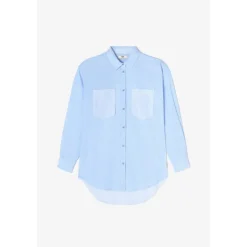 Chemise ARRAKIS bleu Maia en coton