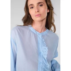 Chemise AUPS bleu en coton Dina