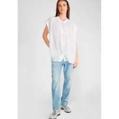 Chemise BARLEY blanc Lucie en coton