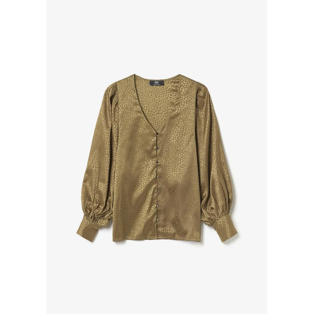 Chemise CAPRIA marron en viscose
