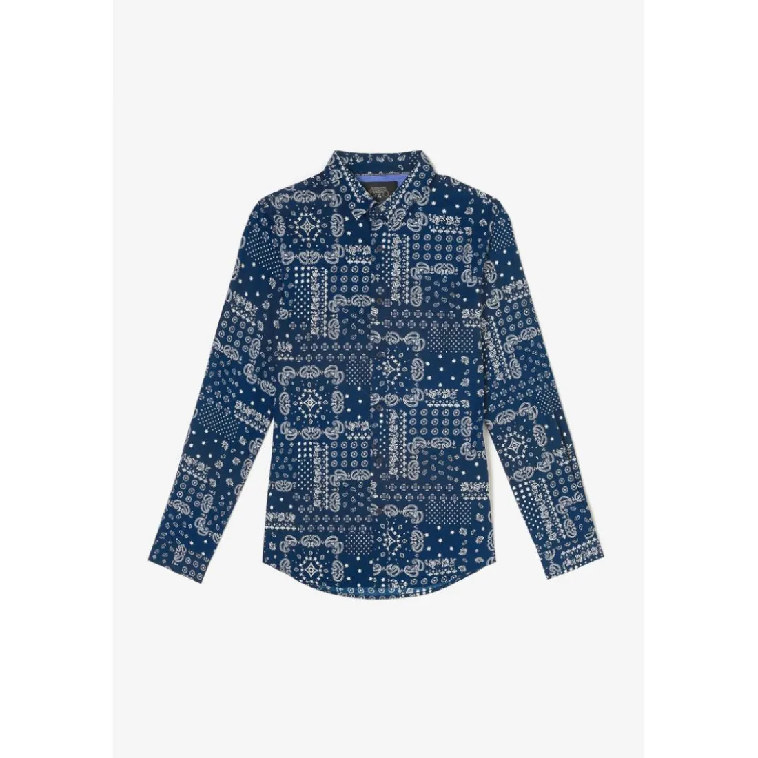 Chemise CREDO bleu en coton Raul