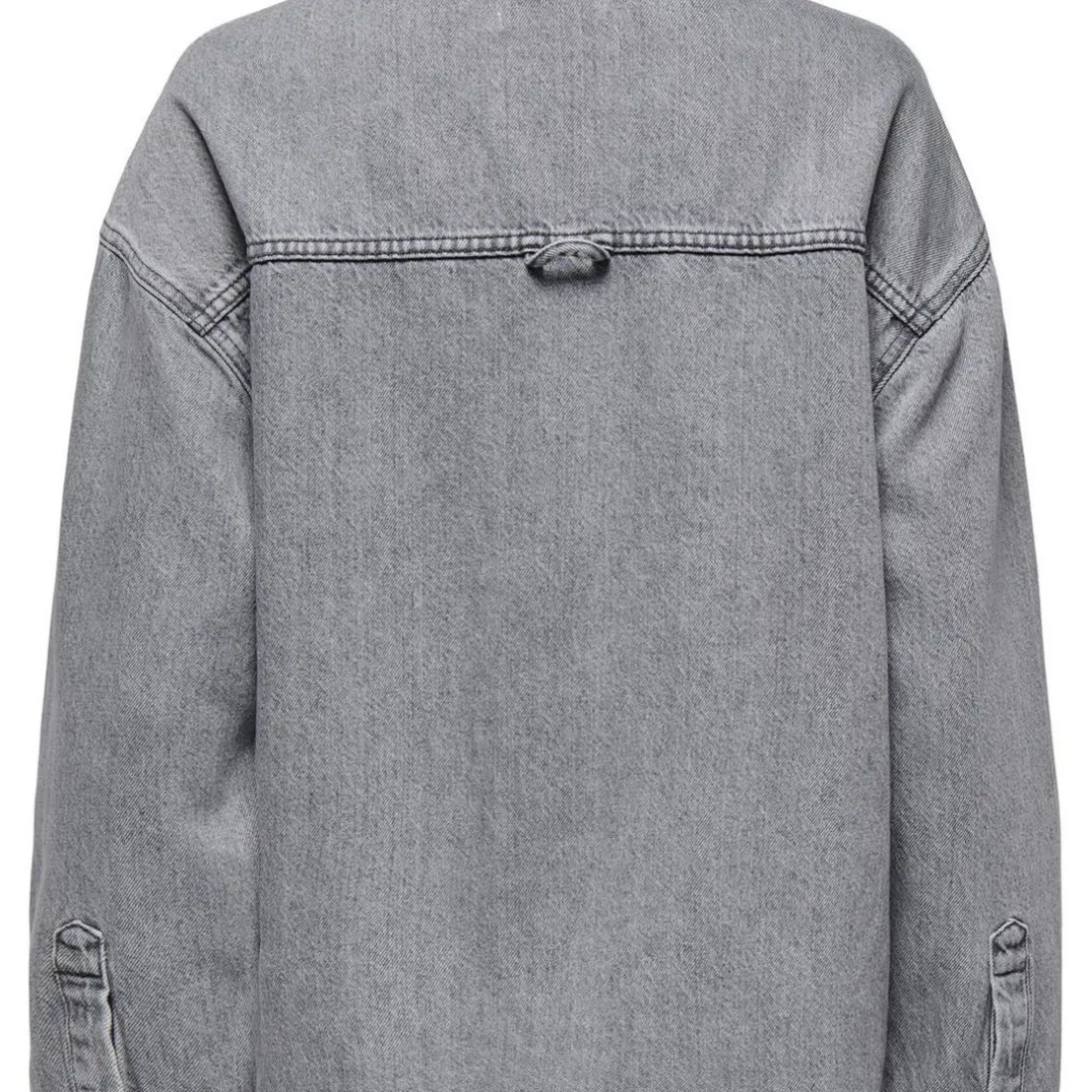 Chemise denim Emmie gris en coton Kara