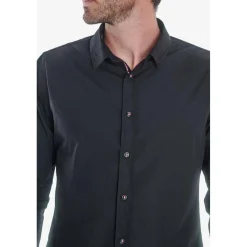 Chemise Dorus noire en coton