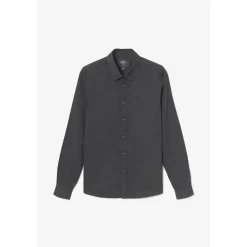 Chemise Dorus noire en coton