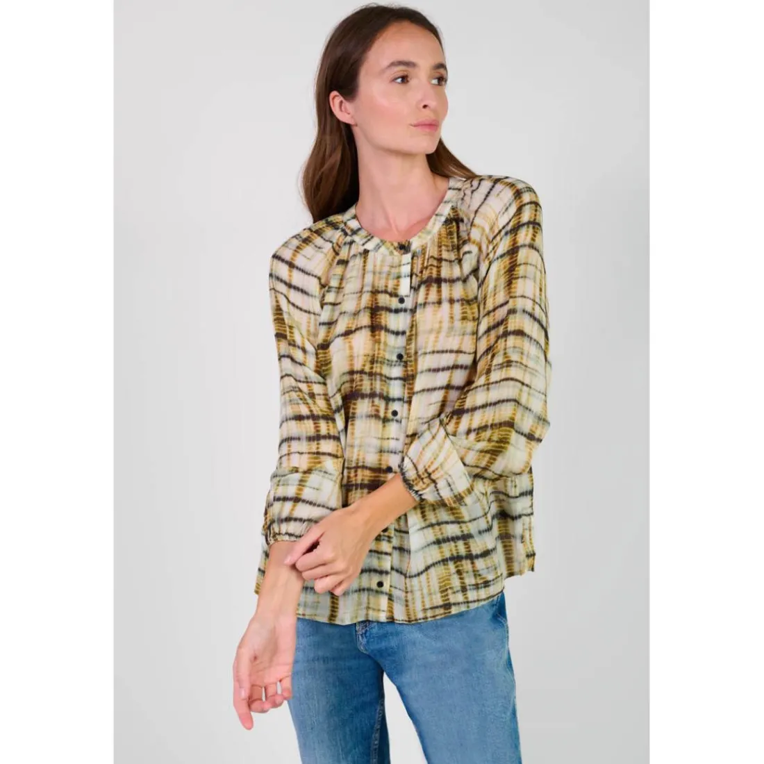 Chemise DYANA jaune Emma