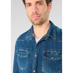 Chemise en jeans JUANITO bleu James