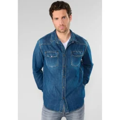 Chemise en jeans JUANITO bleu James