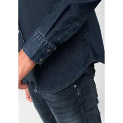 Chemise en jeans PEDRO bleu Sammy