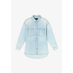 Chemise en jeans TULIPE bleu Vivi