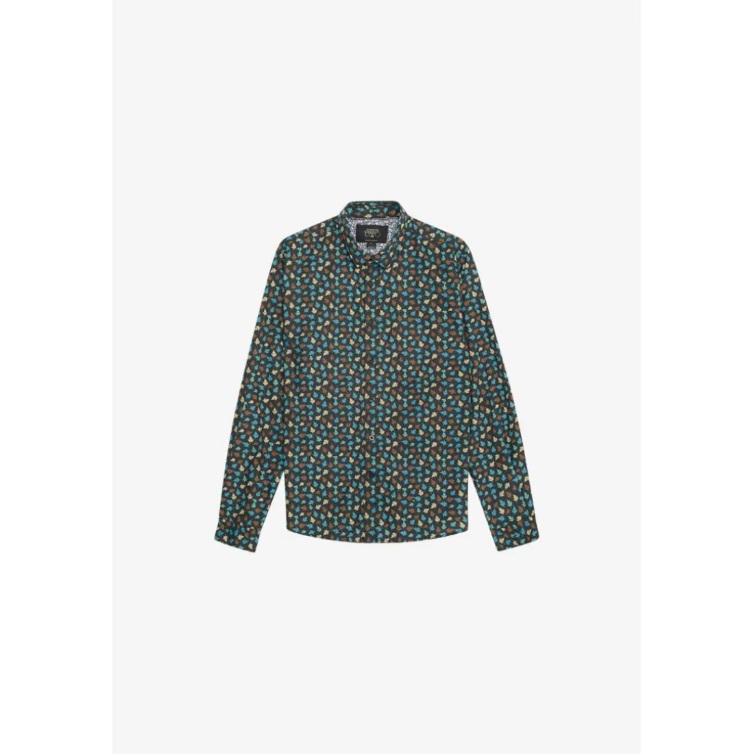 Chemise FEAL noir Dirk en coton