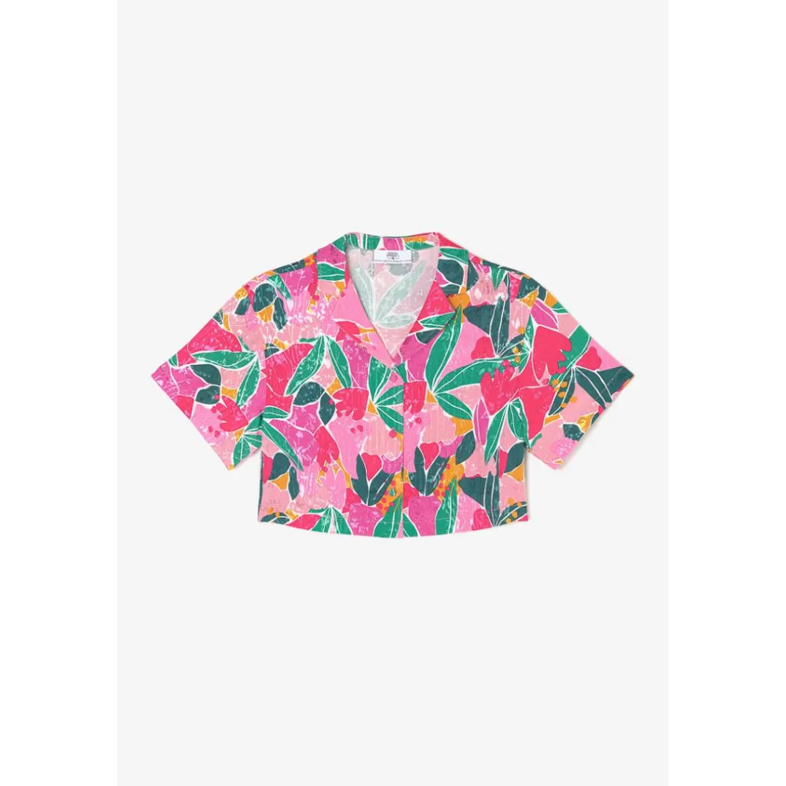 Chemise fille SAUGEGI rose Ula