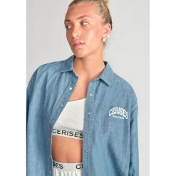 Chemise fille ZIAGI bleu