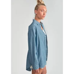 Chemise fille ZIAGI bleu