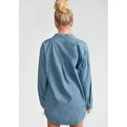 Chemise fille ZIAGI bleu