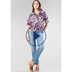 Chemise GABRYE rose en viscose