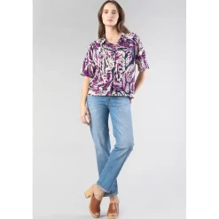 Chemise GABRYE rose en viscose