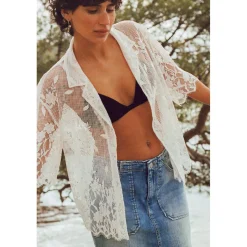 Chemise GLAIEUL marron Gail en coton
