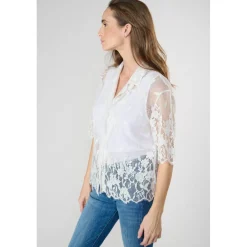Chemise GLAIEUL marron Gail en coton
