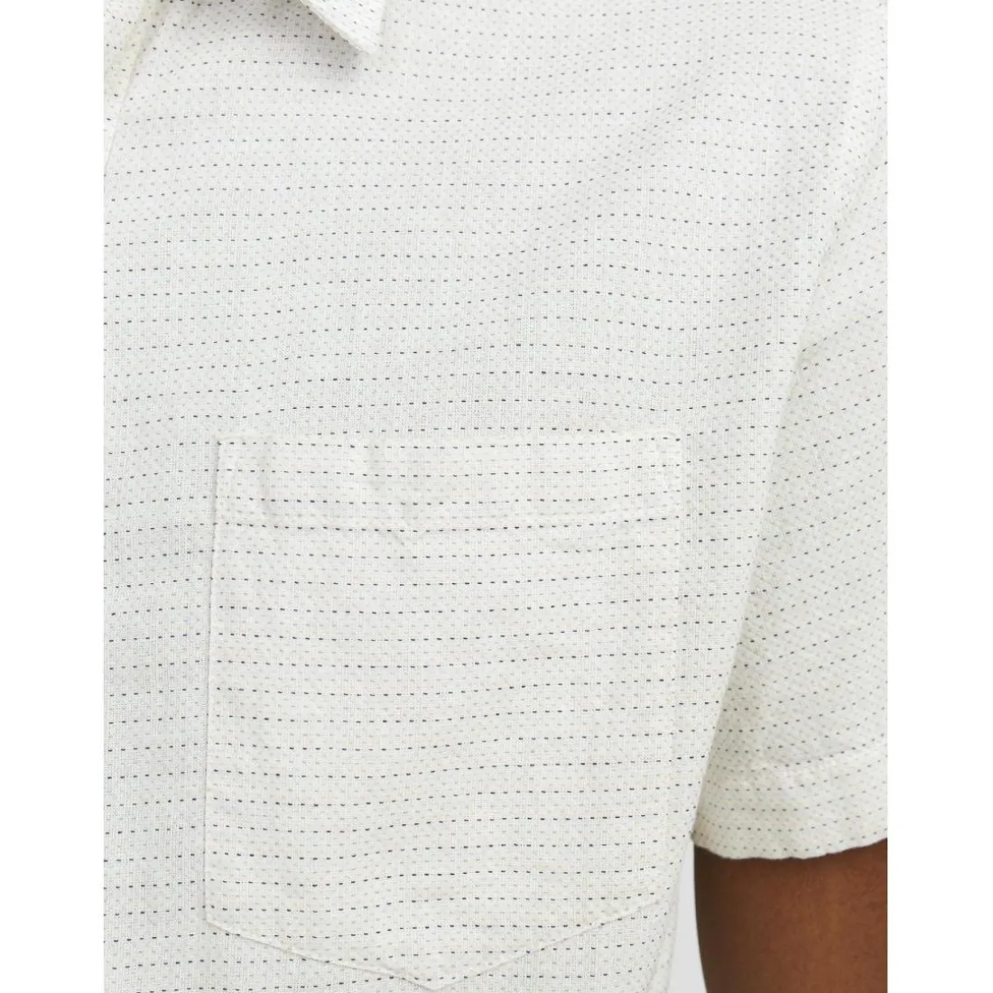 Chemise homme écru en coton
