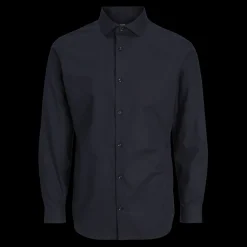 Chemise homme noir en coton Ivan