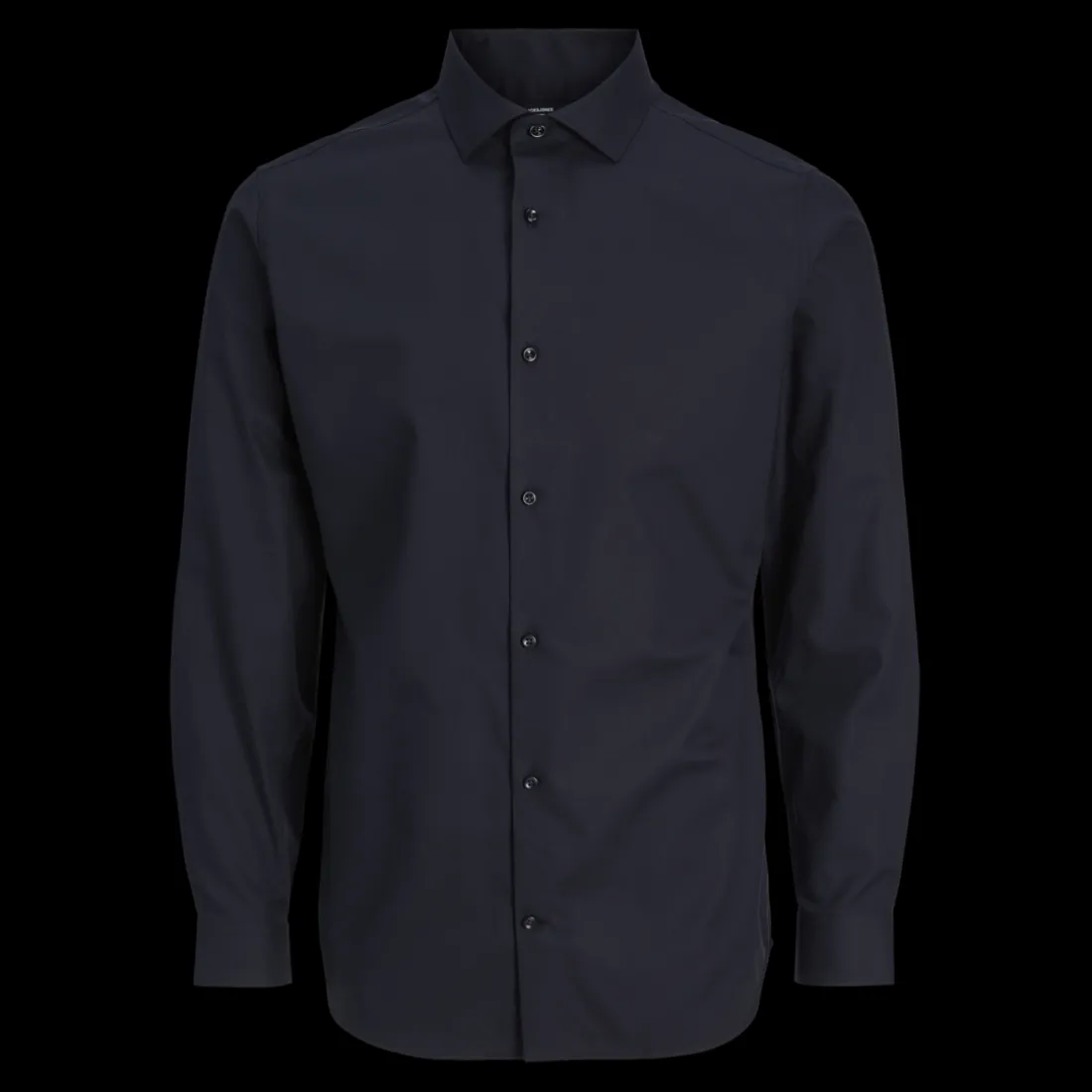 Chemise homme noir en coton Ivan