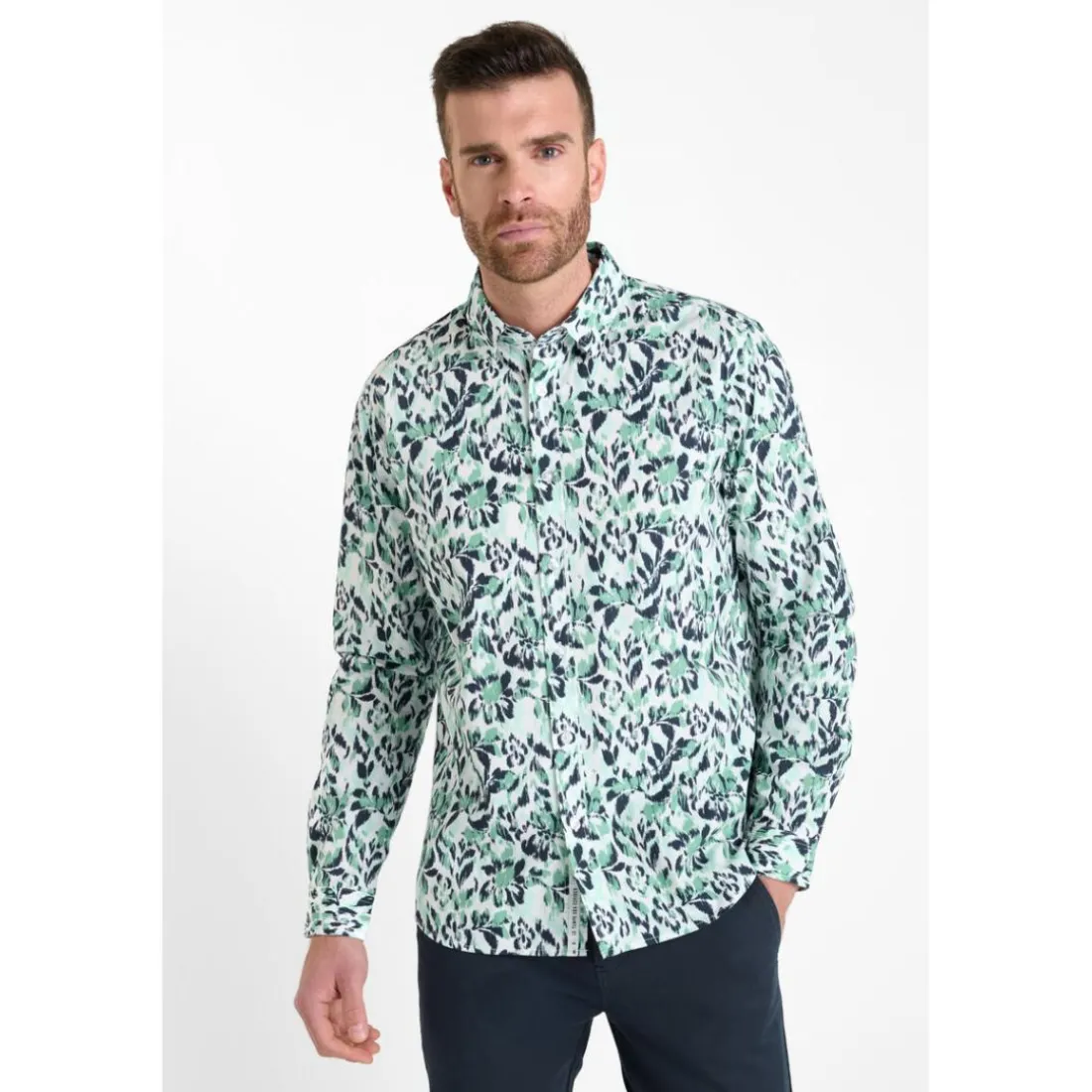 Chemise JADEL blanc Ian en coton