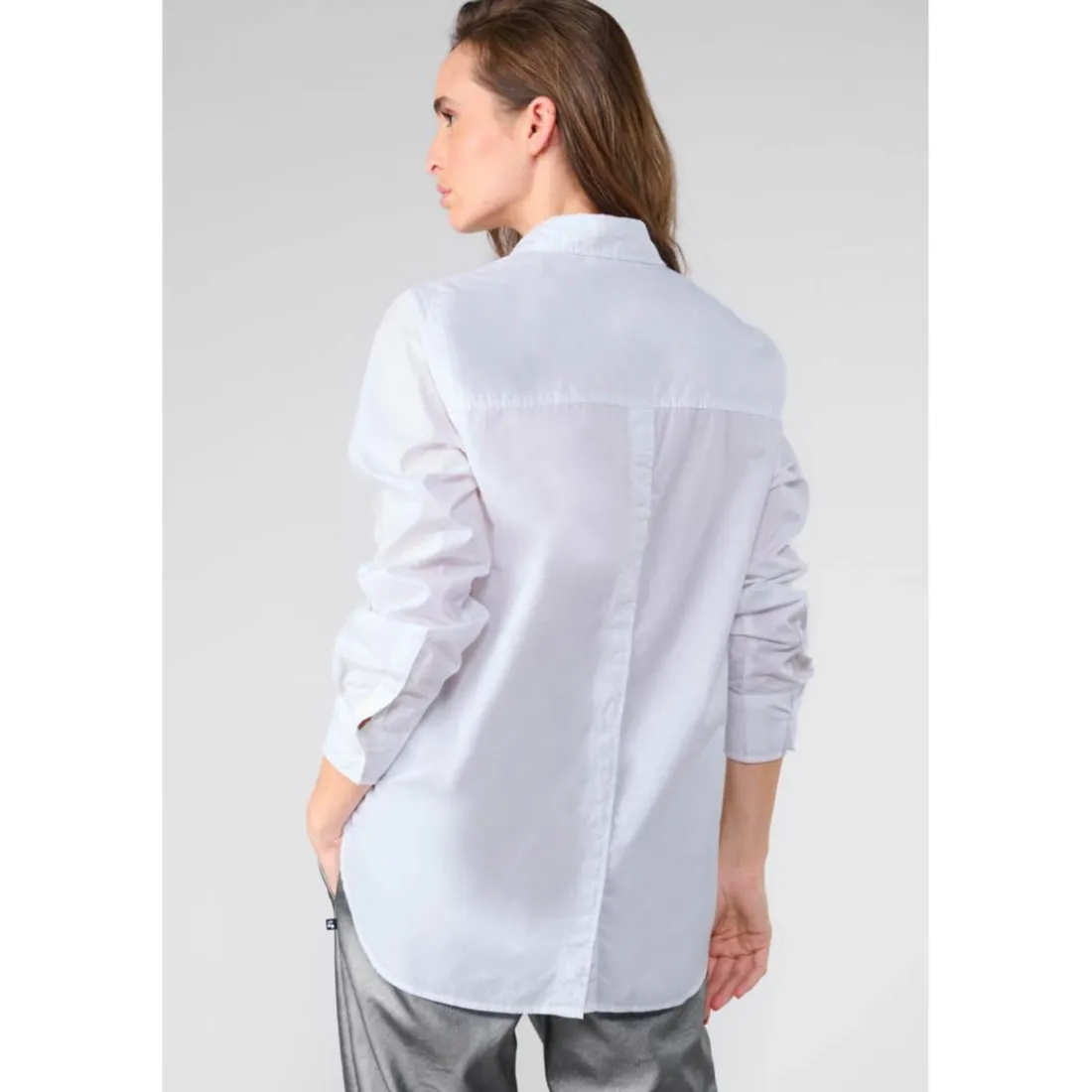 Chemise JAMA blanc Kai en coton