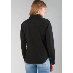 Chemise Juanita en jeans noir brut