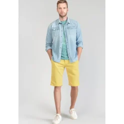 Chemise Juanito en jeans bleu clair