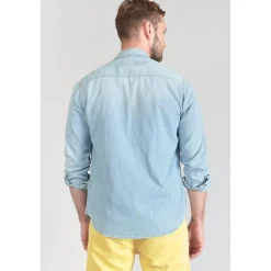 Chemise Juanito en jeans bleu clair