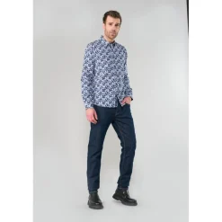 Chemise JUNA noir Liam en coton