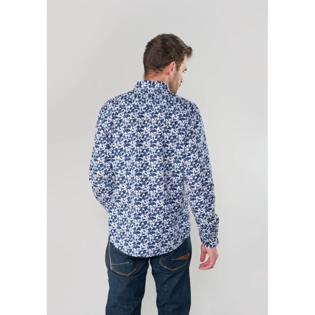 Chemise JUNA noir Liam en coton