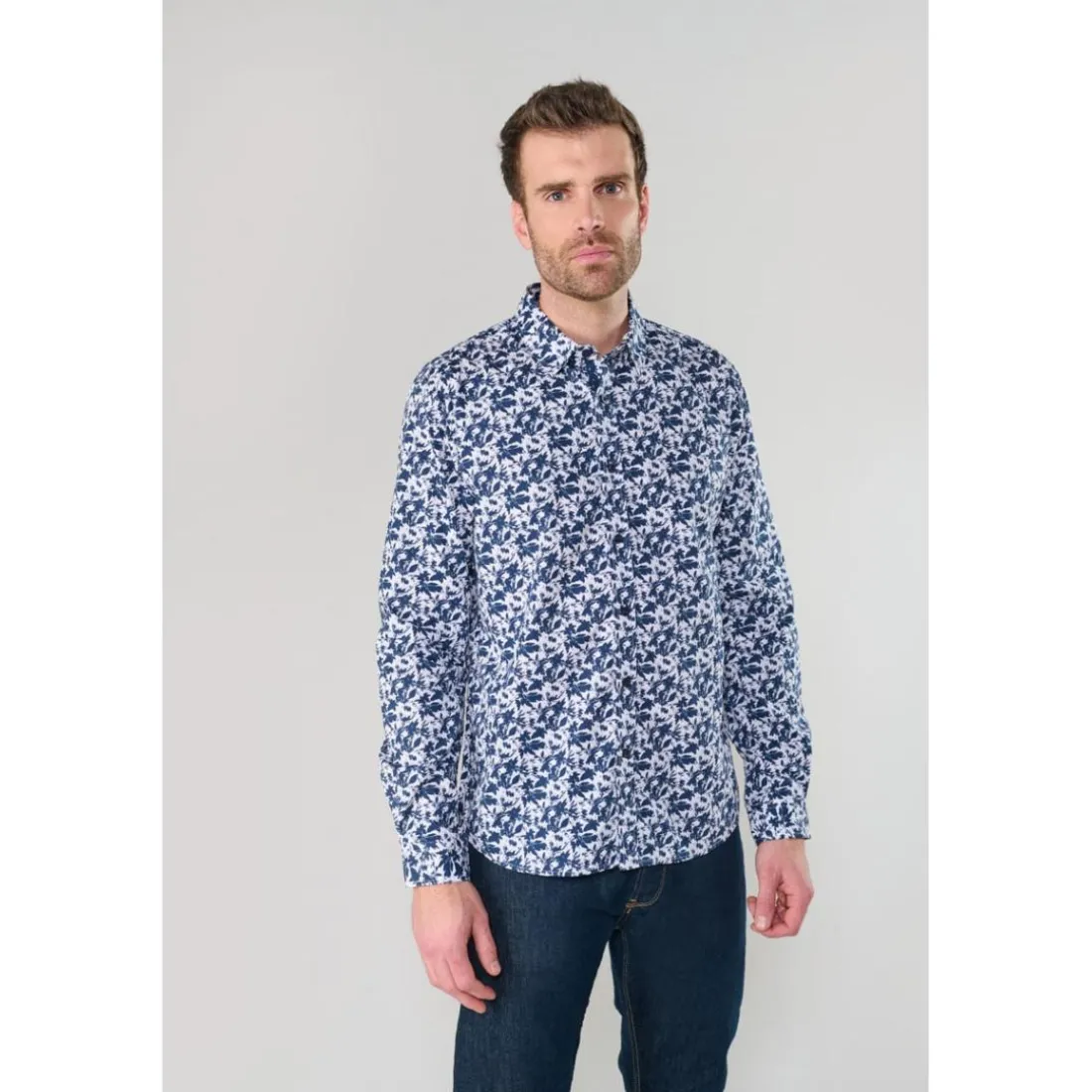 Chemise JUNA noir Liam en coton