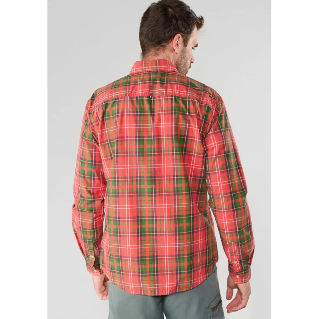 Chemise KASIL rouge Bert en coton