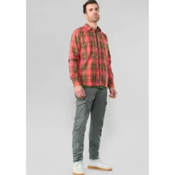 Chemise KASIL rouge Bert en coton