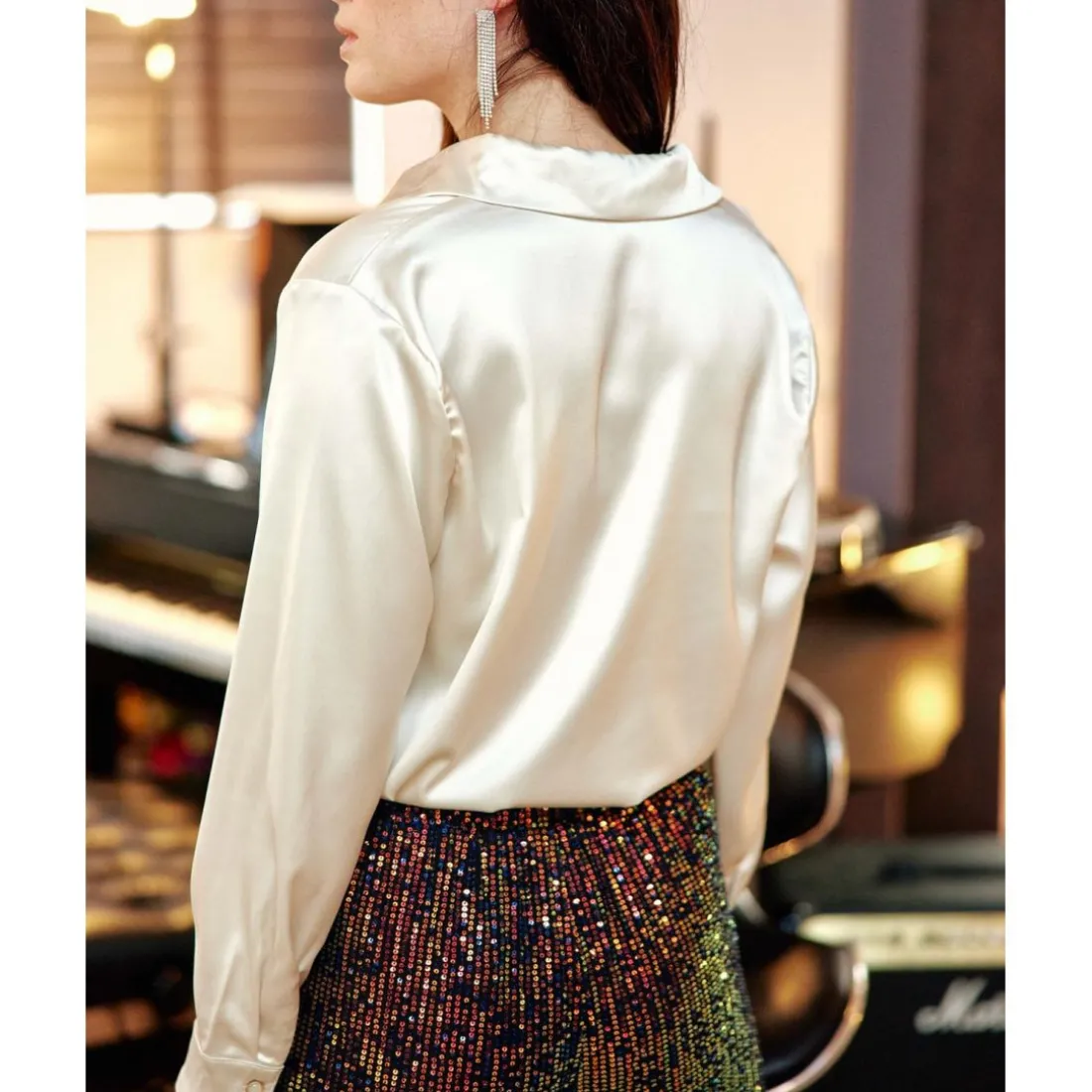 Chemise LOMIA ivoire