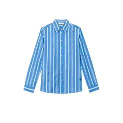 Chemise MAEVE - Rayure Bleu en coton