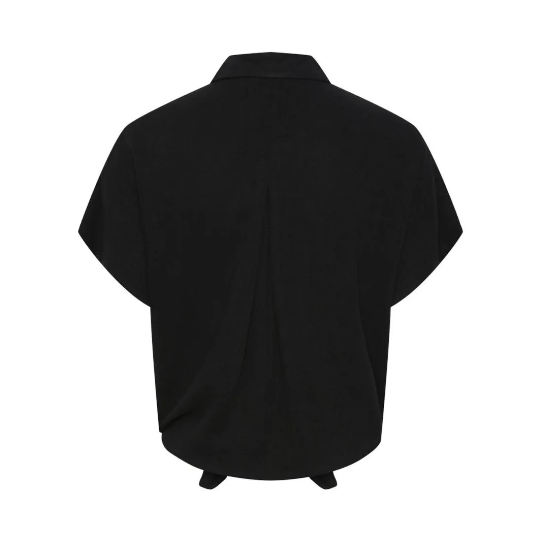 Chemise manches courtes en viscose Vinsty noire Zola