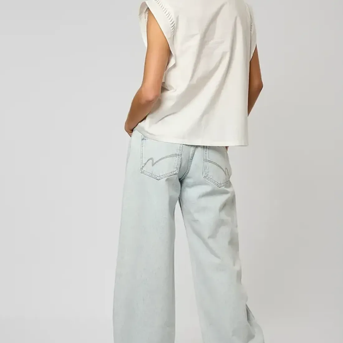 Chemise Manches Courtes EDDA en coton blanc