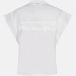 Chemise Manches Courtes EDDA en coton blanc